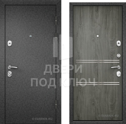 Входная дверь с шумоизоляцией и МДФ в коттедж ДПК-8260