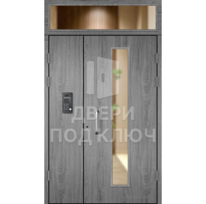 Металлическая дверь с отделкой МДФ ДПК-13876